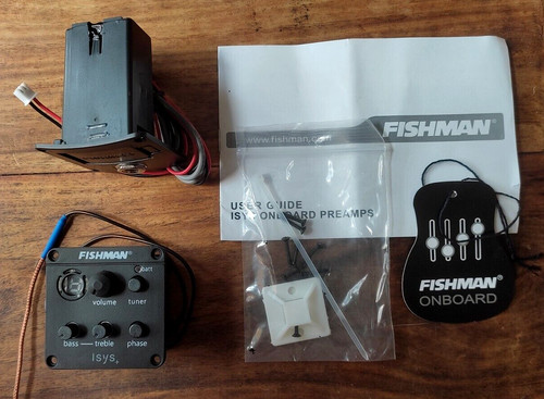 Preamplificatore fishman isys - preamplificatore,