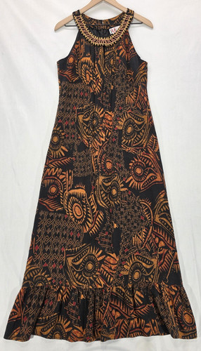 Maxi abito vintage con - maxi,