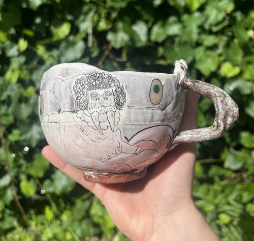 Tazza ceramica lynn hobaica - ceramica,