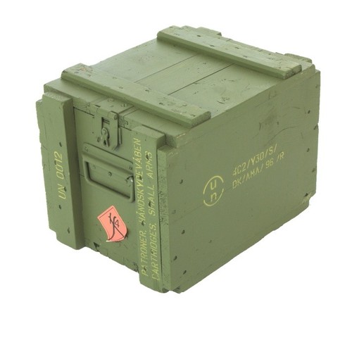 Danish army wooden ammo - wooden,
