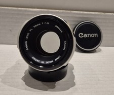CANON FL 50 mm 1,8 + TAPPI - COME NUOVO
