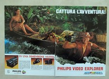 E110 - Advertising Pubblicità - 1987 - PHILIPS VIDEO EXPLORER