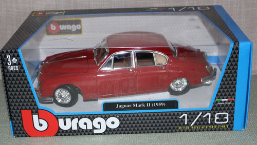 Modellino bburago jaguar mark - jaguar,
