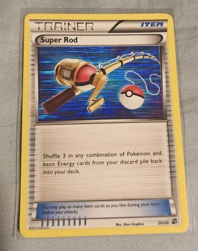 Carta pokemon tcg super - carta, rod