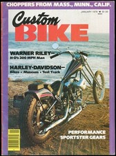 Gennaio 1978 custom bike - 1978,