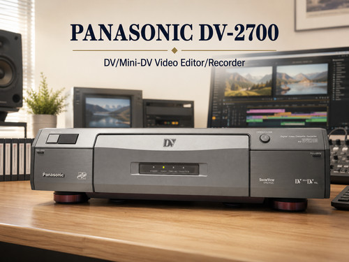 Panasonic 2700 rare - panasonic, dv-2700