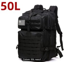 Zaino 50L Multifunzione Crossfit, Palestra, Montagna, Outdoor – Vari Colori