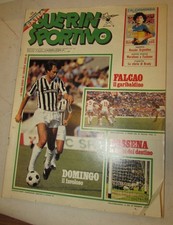 GUERIN SPORTIVO n. 40/1981 Inserto CALCIOMONDO MARADONA + Poster FALCAO ROMA