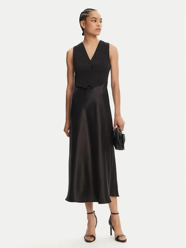 Abito nero con gilet - liu, jo