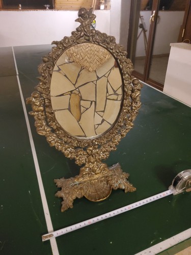 Antico specchio inclinabile - , da