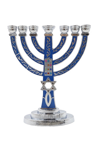 Menorah stella davide 7 - menorah,