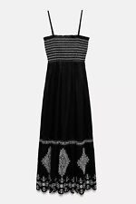 ABITO MIDI ZARA RICAMATO A