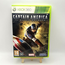 Capitan America Xbox 360 IL SUPER SOLDATO Completo Italiano ITA CAPTAIN MARVEL