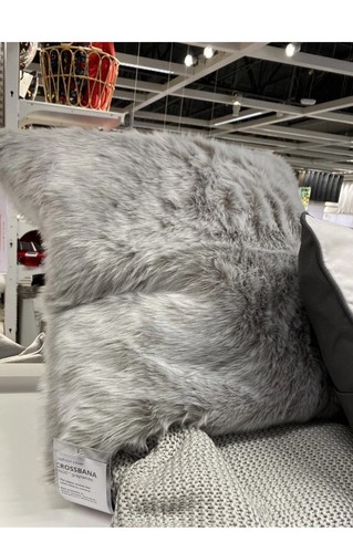 Copricuscino ikea ecopelliccia - ikea,