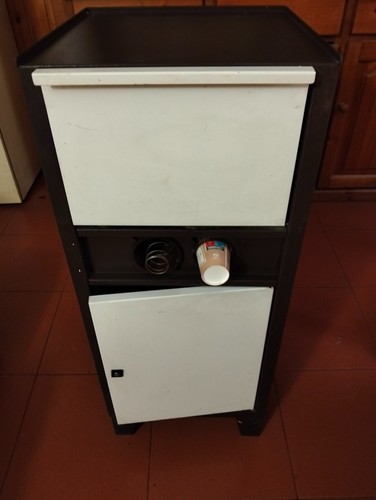Mobiletto metallico macchina - metallico,