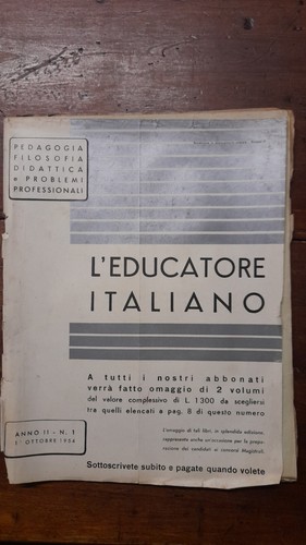 Rivista educatore italiano - rivista,