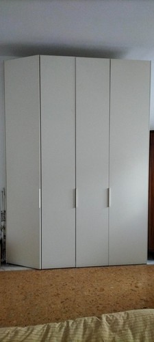 Armadio laccato bianco ante - armadio, 4