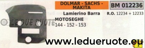12234 12233 lamierino barra - 12233,