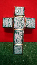 CROCIFISSO IN CERAMICA CON