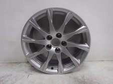 1 cerchio in lega 17 pollici 7,5" 5x112 38ET argento lucido 8W0601025C Audi A4 A3 Rim Wheel