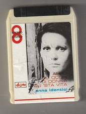 ANNA IDENTICI RARA STEREO 8‎– originale APRO GLI OCCHI DI DONNA SU 'STA VITA