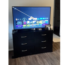 55 Inch Black Flat Screen TV