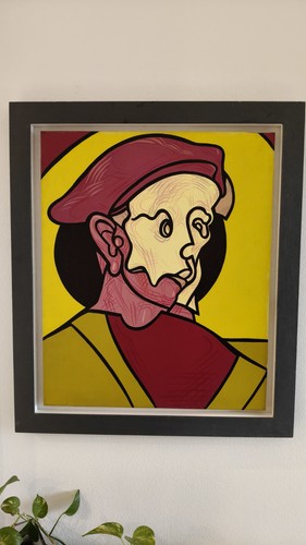 Valerio adami 1990 quadro