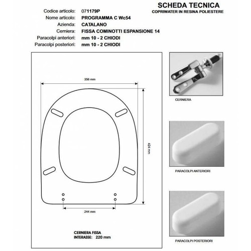 Copriwater catalano progr - copriwater, progr.c