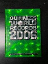 Guinness world records 2006 Mondadori libro dei record primati foto giganti