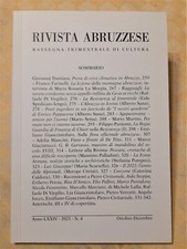 Rivista Abruzzese n. 4 anno