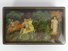 RUSSIAN HAND PAINTED LACQUER