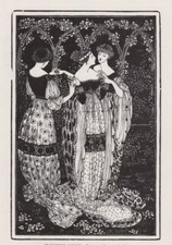 Francesco Nonni - Primavera - Xilografia