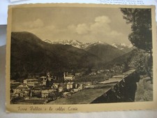 cartolina viaggiata 1935 Torre Pellice vista su Alpi Cozie