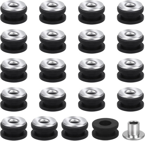 Set boccole gomma m6 - boccole,