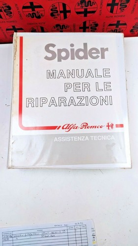 Alfa romeo manuale spider - romeo,