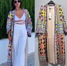 NWT ZARA Kimono SMALL Satin