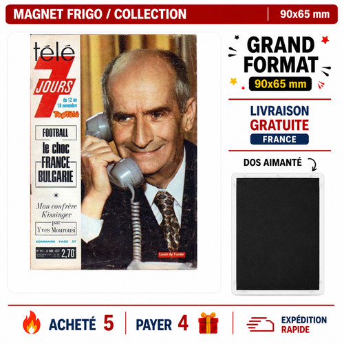 Magnet louis funès - magnet, de