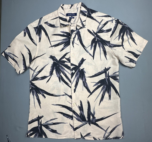 Zara men hawaiian print - hawaiian,