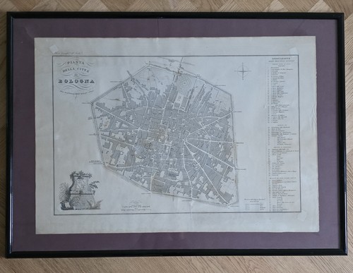 Antica pianta della citta - della, citta'