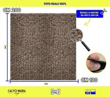 Moquette al metro Marrone