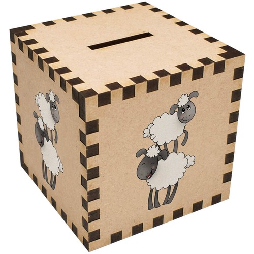 Pair cute sheep money - 'pair, sheep'