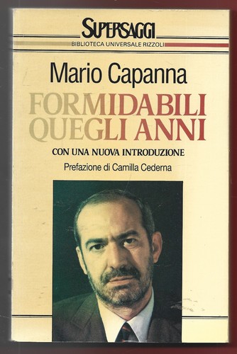 Mario capanna formidabili - mario,