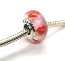 🩷Ciondolo Perline Vetro di