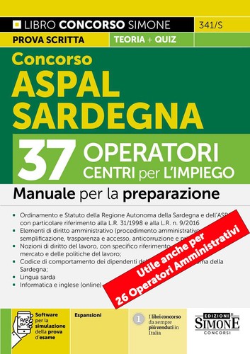 Libro concorso aspal sardegna - concorso,