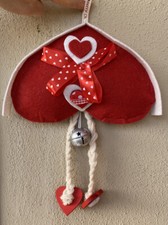 Casetta Natale Rossa Imbottita