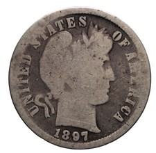 DN - USA - one dime 1897 -