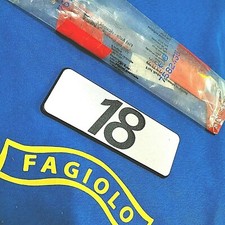 SCRITTA " 18 " LOGO FIAT DUCATO PLASTICA ABS NERA BADGE CAMPER  IVECO DAYLI 18