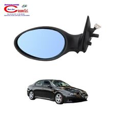 Specchio Specchietto Elettrico Retrovisore Sinistro Per Alfa Romeo 156 Nero