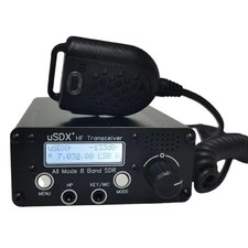 USDX SDR V2 ricetrasmettitore tutte le modalità 8 bande radio QRP SSB CW AM FM HF ricetrasmettitore