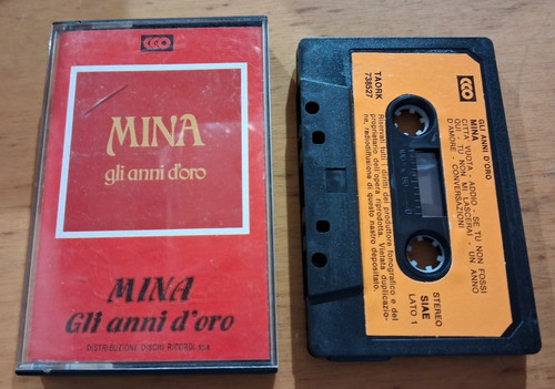 Musicassetta cassetta mina - musicassetta,